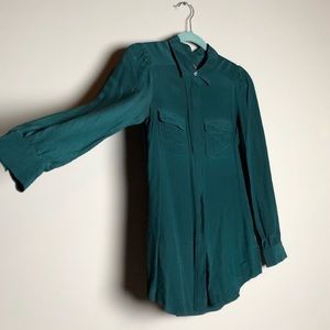 Madewell Broadway & Broome 100% silk blouse